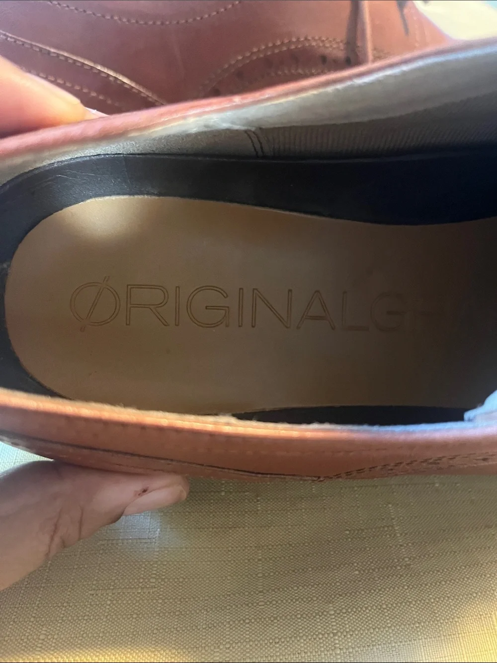Cole Haan Brown Wingtip Oxford Dress Shoes
